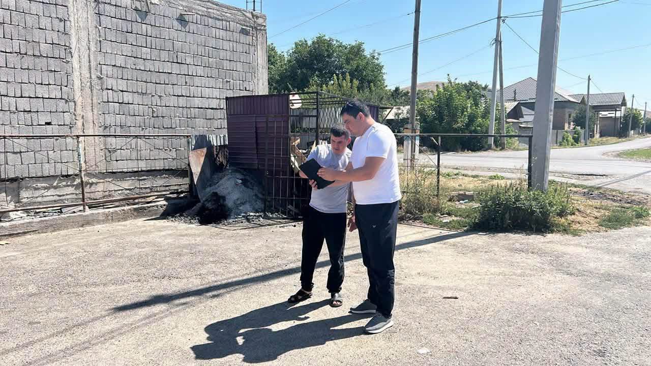 ТҮЛКІБАС АУДАНЫНДА ҚОҒАМДЫҚ ТАЗАЛЫҚ ПЕН ТӘРТІПКЕ НАЗАР АУДАРЫЛУДА