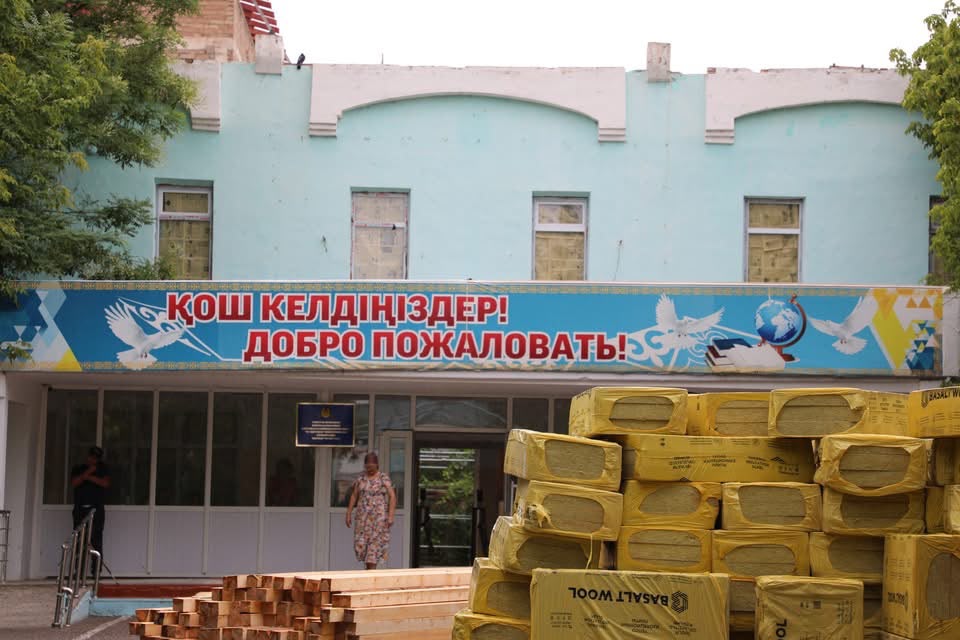МАҚТААРАЛДА МЕКТЕП-ГИМНАЗИЯСЫНЫҢ КҮРДЕЛІ ЖӨНДЕУ ЖҰМЫСТАРЫ БАҚЫЛАУҒА АЛЫНДЫ